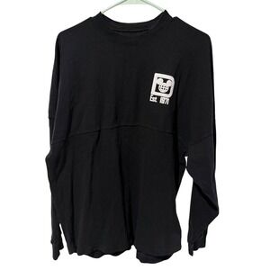 Disney Parks Walt Disney World Spirit Jersey Black Puff Print Est 1971 Mens M